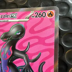 Salazzle Ex Full Art Ex Pokemon Mega Evolution Perfect Order Pack Fresh - Image 4