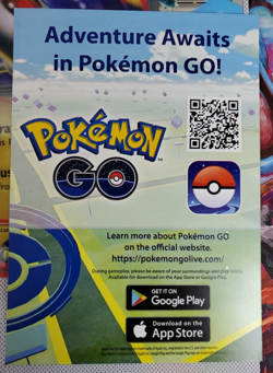 Pokemon Jumbo Card Lot – 4 Oversized Cards Promos + Jumbo Pokemon GO Code Card - Image 3