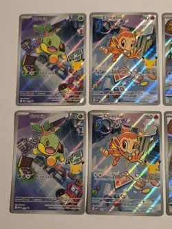 Pokemon TCG First Partner Illustration Set Series 1 Promo 40 41 42 Sinnoh X2 Set - Image 2