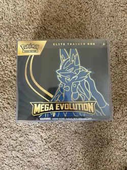 Pokemon | Mega Evolution | Lucario Elite Trainer Box ETB With Case - Image 1