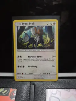 Type: Null SM - Ultra Prism #115 (2018) Rare NM Pokemon - Image 1