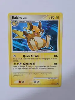 Raichu 77/147 Regular Non Holo 2009 Supreme Victors Pokemon TCG NM - Image 1