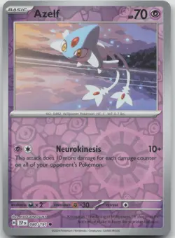 Azelf 080/191 Common Surging Sparks Pokemon Reverse Holo Near Mint - Image 1