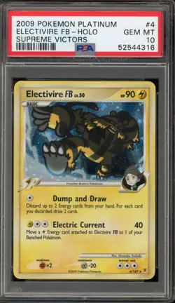 Pokemon Electivire FB Supreme Victors Holo Rare #4 PSA 10 Gem Mint - Image 1