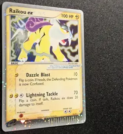 Pokemon EX TEAM MAGMA vs TEAM AQUA - #92/95 Raikou ex - Holo - ENG - Near Mint- - Image 5