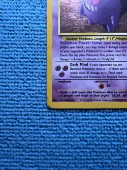 Pokemon Gengar Fossil 5/62 Holo Rare- - Image 3