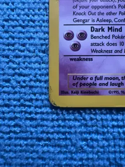 Pokemon Gengar Fossil 5/62 Holo Rare- - Image 4