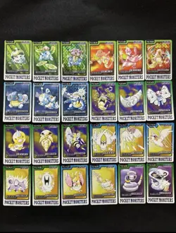 Pokemon Carddass 1997 complete set 151/151 Bandai Japanese Vintage Rare Bulk - Image 1