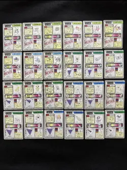 Pokemon Carddass 1997 complete set 151/151 Bandai Japanese Vintage Rare Bulk - Image 2