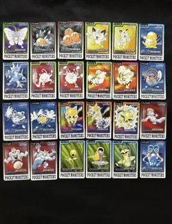 Pokemon Carddass 1997 complete set 151/151 Bandai Japanese Vintage Rare Bulk - Image 5