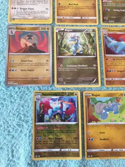 BAGON, SHELGON, & SALAMENCE BUNDLE OF POKEMON CARDS - Image 4