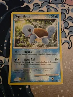 Squirtle Pokemon Secret Wonders 112/132 Reverse Holo - Image 1