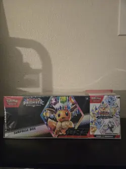 Pokemon Prismatic Evolutions Surprise Box And Booster Bundle- Sam's Club SEALED! - Image 1
