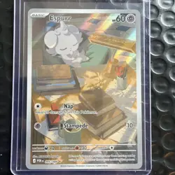 Pokemon TCG Espurr Perfect Order Illustration Rare 095/088 NM/M - Image 1
