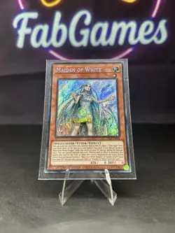 Maiden of White 25LP-EN018 Secret Rare Yugioh Card - Image 1