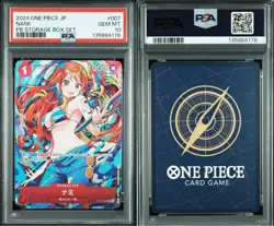 PSA 10 Nami #007 PB Storage Box Set 2024 One Piece Japanese - Image 3