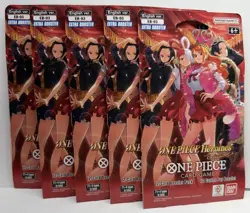 One Piece EB-03 Extra Booster Heroine Edition x5 Sleeved Packs EN - Image 1