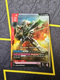 Buster Gundam - GD01-046 LR - Newtype Rising - Gundam Card Game TCG - Image 1