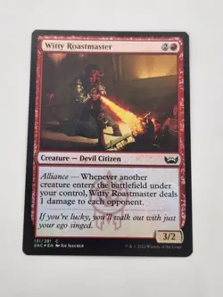 Witty Roastmaster - Foil - Streets of New Capenna - LP-Nm - MTG #131 - Image 1