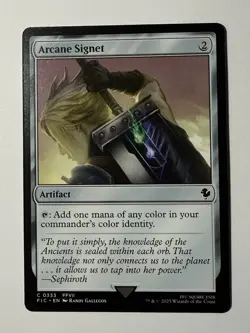 Arcane Signet (FF7) 333 C Normal FIC MTG NM - Image 1