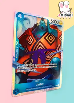 One Piece Card Game - Jinbe OP07-045 SR Englisch Foil Karte TCG Anime Manga - Image 2
