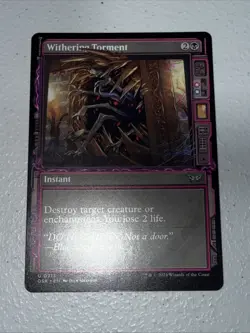 Withering Torment (Showcase) DSK 313 English NM - MTG - Image 1