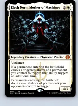 MAGIC: Phyrexia: All Will Be One #10 Elesh Norn, Mother of Machines Mythic .52B - Image 1