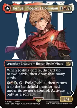 Foil - Joshua, Phoenix's Dominant (Borderless) - 397 / NM / English MTG - Image 1