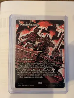 Doubling Season (Borderless) TMNT Source Material Regular - Image 1