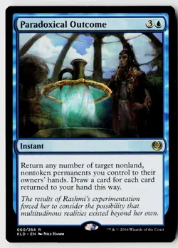 MTG Kaladesh #60 Paradoxical Outcome Rare - Image 1