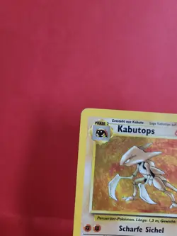 Pokemon Karte/card - Kabutops 9/62 - Fossil Holo - Very Good+ - Image 2