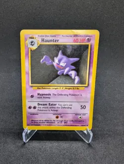 HAUNTER Base Set 29/102 Uncommon DMG Pokemon Card Unlimited 1999 - Image 1