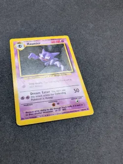HAUNTER Base Set 29/102 Uncommon DMG Pokemon Card Unlimited 1999 - Image 3