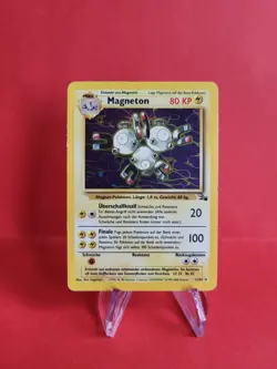 Pokemon Karte/card - Magneton 11/62 - Fossil Holo - Excellent - Image 1