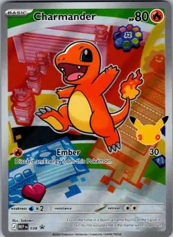 Charmander MEP038 First Partner's Promo Mint Pokemon TCG - Image 1