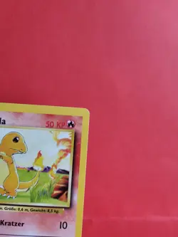Pokemon Karten Sammlung - Starter Glumanda 46/102 1. Edition Base Exc-Near Mint - Image 3
