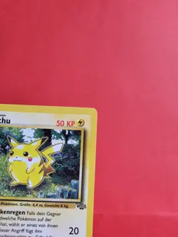 Pokemon Karten Sammlung - Starter Pikachu 60/64 1. Edition Jungle Exc-Near Mint - Image 3