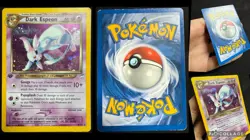 DARK ESPEON POKEMON 4/105 2002 NEO DESTINY 1. EDITION HOLO ENGLISH - Image 1