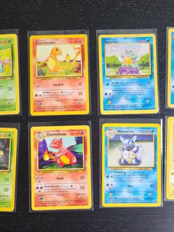 Pokemon Karten Sammlung Starter Schiggy Glutexo Glumanda Pikachu - Exc-Near Mint - Image 3
