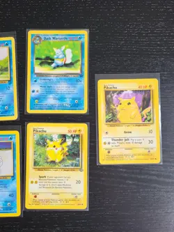 Pokemon Karten Sammlung Starter Schiggy Glutexo Glumanda Pikachu - Exc-Near Mint - Image 4
