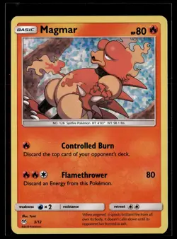 Magmar 3/12 McDonald's Collection 2019 Pokemon - Image 1