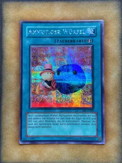 Yugioh Graceful Charity TSC-G002 Parallel Secret Rare GERMAN NM - Image 1