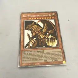 Konami Yu-Gi-Oh! The Winged Dragon of Ra A1J-0003 1st Edition Effect - Image 3