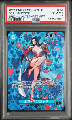 2024 ONE PIECE JPN OP09-EMPERORS IN THE NEW WORLD #051 BOA HANCOCK PSA 10 - Image 1