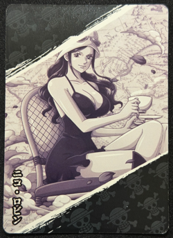 One Piece Treasure Chest Set Anime TC Holo Foil SR Nico Robin OP01-SR07 - Image 2