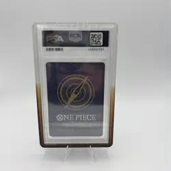 2025 One Piece OP12 English 3rd Anniversary Silver #093 Marshall D. Teach PSA 10 - Image 4