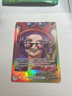 One Piece TCG Belo Betty OP05-002 Leader Alt Art NM - Image 2