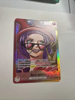 One Piece TCG Belo Betty OP05-002 Leader Alt Art NM - Image 4