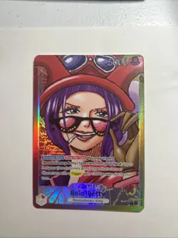 One Piece TCG Belo Betty OP05-002 Leader Alt Art NM - Image 5