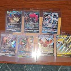 Pokemon TCG GX & V Holo Lot - Decidueye, Zoroark, Silvally, 7 Cards NM-MP - Image 1
